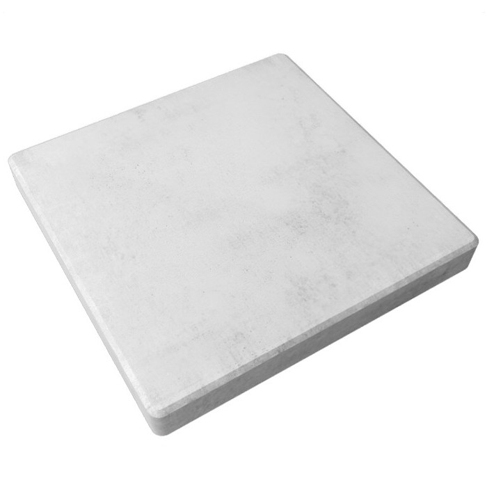 Квадратная тротуарная плитка 330х330х60 Белый